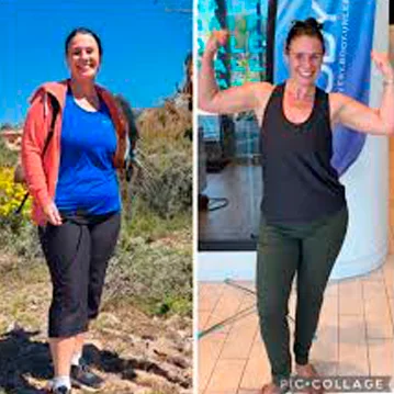 Antes e depois de Irene S.